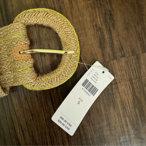 Anthropologie jute wide waist belt main image 5